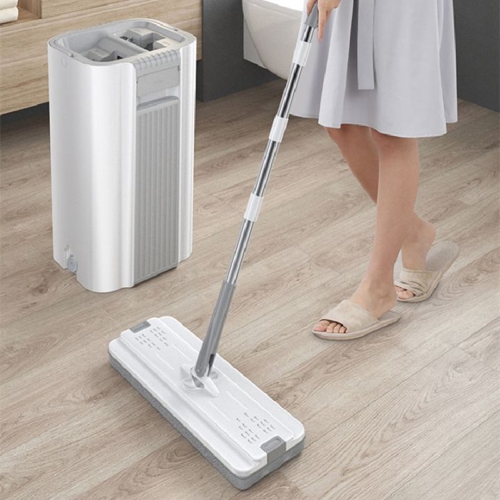 floor-cleaning-mop-with-bucket-household-gadgets-tools-wiper-floor-spray-squeegee-things-for-the-home-self-squeezer-flat-lazy