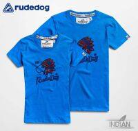 Rudedog เสื้อยืดหญิง รุ่น Indian ฟ้า (ราคาต่อตัว)