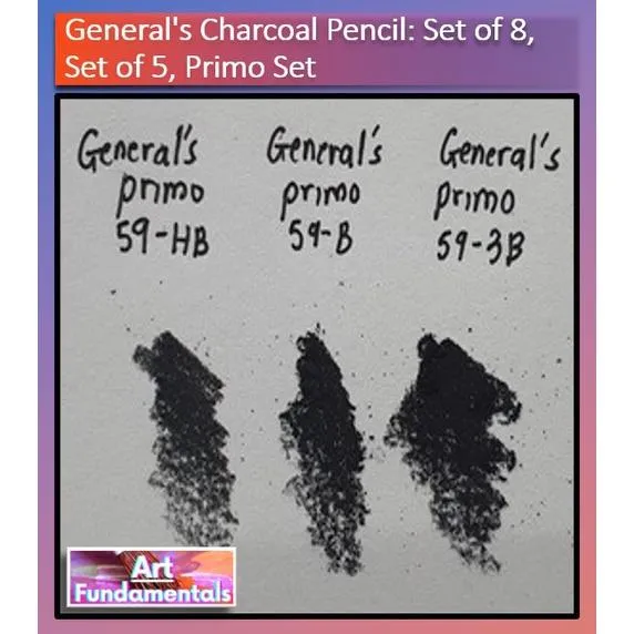 General Pencil Primo Charcoal Pencil 59-3B