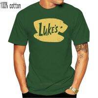 LukeS Damen T-Shirt Gilmore Luke Danes Girls Diner Restaurant Cafe Symbol Fitness Tee Shirt