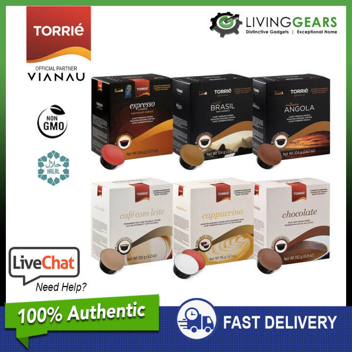 TORRIE Capsules For NESCAFE Dolce Gusto 16 Capsules/Box Chocolate