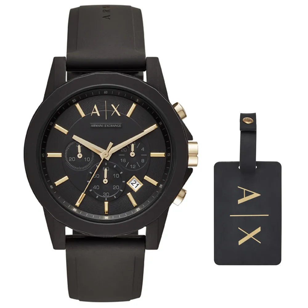 Premium Quality Fashion & Casual Original Armani Exchange Men's Chronograph  Dress Watch Men's Set Wristwatch Brand Luxury Set Quartz watch 50m.  Waterproof AX710 sales discount Fashion Popular Store | Lazada PH