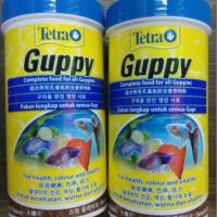 คุ้มสุด ๆ Tetra Guppy อาหารปลาหางนกยูงชนิดแผ่น75 g250ml ราคาคุ้มค่าที่สุด อาหาร ปลา อาหารปลาคราฟ อาหารปลากัด อาหารปลาสวยงาม