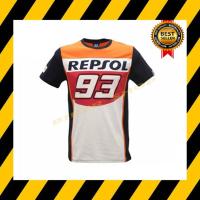 เสื้อยืดแขนสั้น Repsol 93 JT-533เนื้อผ้าเนื้อผ้าไมโคไฟเบอร์ มีประสิทธิภาพในการซับเหงื่อสูงแห้งเร็ว *สินค้าในประเทศ 1-3 วันถึง