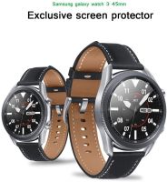 【lolo Watch】กระจกสำหรับนาฬิกา Samsung Galaxy 3 45มม. 41มม./46มม./42มม. S3เกียร์ชายแดน/S2/กีฬา3D ใช้งานฟิล์ม HD 2นิ้ว44มม. 40มม. ปกป้องหน้าจอ