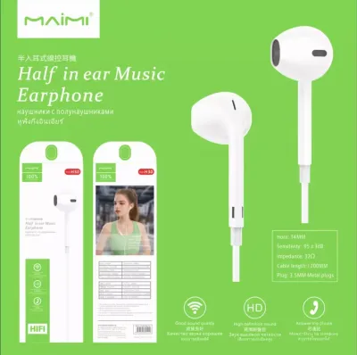 หูฟัง Maimi H-30 STEREO SOUND For Ios &amp; Android (ของแท้ 100%)