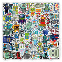 ?พร้อมส่ง?new หุ่นยนต์ ROBOTALE robot อุลตร้าแมน อนิเมะ sticker สติกเกอร์กันน้ำรูปแบบที่แตกต่างกัน  50ชิ้น