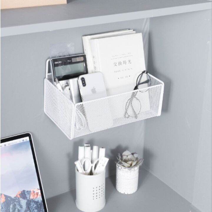 household-bathroom-storage-rack-toilet-toiletries-storage-rack-wall-mounted-perforated-basket-dormitory-storage-basket-bathroom-counter-storage