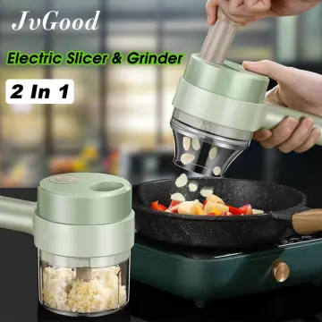 Food Slicer Vegetable Fruit Dicer Cutter Chopper Grater Pressing Garlic Onion !