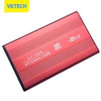 [Vktech] 2.5นิ้ว USB 2.0 SATA ภายนอกฮาร์ดดิสก์มือถือกล่องเปลือกอลูมิเนียม