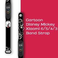 【On Sale】 shah ansari สายสตาร์วอร์สสำหรับ Mi Band 6 5 3 Mickey สำหรับสายรัดข้อมือซิลิโคน NFC