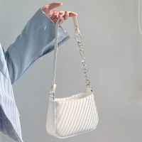 New Pu baggy shoulder bag, hand bag, PU leather shoulder bag chain bag