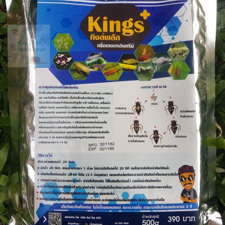kings-คิงส์พลัส-จุลินทรีย์กำจัดเพลี้ย-หนอน-แมลง