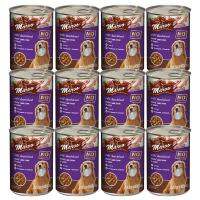 Marvo Lamb Chunk in Gravy Adult Dog Food 400 g (12 cans) อาหารสุนัข มาร์โว สูตรเนื้อแกะในนำ้เกรวี่ สำหรับสุนัขอายุ 1ปีขึ้นไป 400กรัม (12 กระป๋อง)