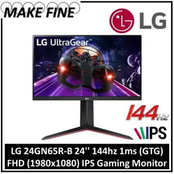 LG MONITOR GAMING 27″ IPS FULL HD 27GN65R 144HZ 1MS PIVOTABLE