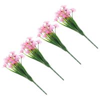 【DT】 hot  Decorative Artificial Flowers Wedding Celebration Fake Floral Simulated Plastic