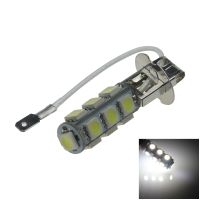 ไฟหัวหลอดไฟภายนอก H3อัตโนมัติสีขาว1x ตัวปล่อย13ตัว5050 Led แบบ Smd H052-W Iec7004-47