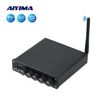 AIYIMA เครื่องขยายเสียงบลูทูธ5.0สำหรับเครื่องเสียงบ้านช่อง2.1 50W * 2 + 100W ซับวูฟเฟอร์เครื่องขยายเสียงดิจิทัล HIFI ควบคุมเสียงสเตอริโอ