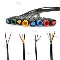 M8 2 3 4 5 6 Pin Electric Joint Plug Connector Wiring Line Scooter Brake Cable Signal Connecting Sensor 20CM Q1 YB23TH