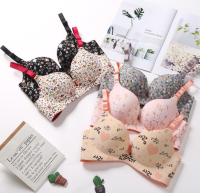 #152 Push Up Bra ผู้หญิงเสื้อชั้นในไร้โครงสุดน่ารักจากเกาหลี  （เฉพะาเสื้อใน กางเกงแยกนะค่ะ）