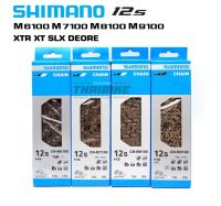 แท้ โซ่จักรยาน 12เกียร์ SHIMANO XTR XT SLX DEORE M6100 M7100 M8100 M9100 Chain 12 Speed