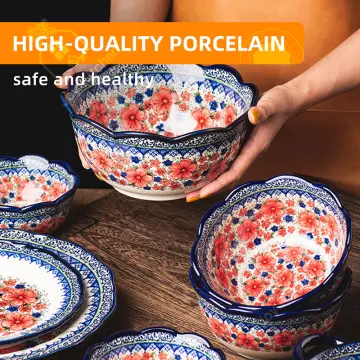 MALACASA Flora European Porcelain Dinnerware Set Nordic Marble