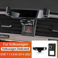 [Hot K] ที่จับโทรศัพท์มือถือติดรถยนต์,สำหรับ Volkswagen VW Golf 7 MK7 2014-2022 360องศา