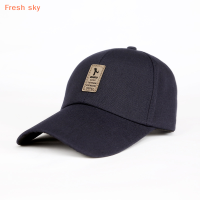 Fresh sky หมวกเบสบอลลำลองทุกคู่หมวกตกปลากันแดดมียอดแหลมกันแดดสำหรับผู้หญิงชาวประมงริมทะเลหมวกกลางแจ้งป้องกันแสงแดด