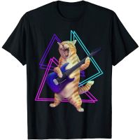 Guitar Cat - Rock Kitty On An Electric Guitar T-Shirt