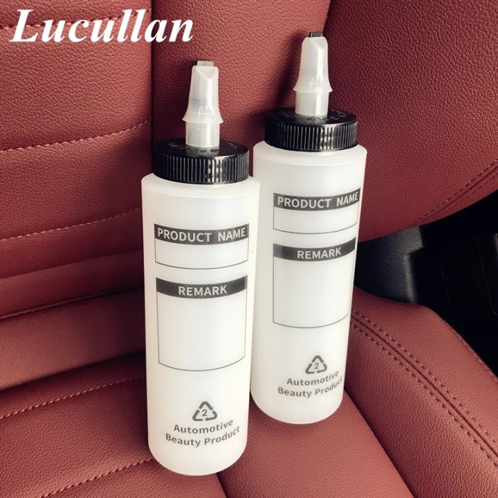 lucullan-car-care-wax-bottle-250ml-squeeze-head-portable-hdpe-auto-wax-dispenser-detailing-tool-bottle