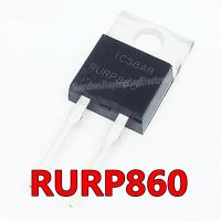 5pcs/lot RURP860 TO-220-2 8A 600V MUR860G TO-220 fast recovery diode new WATTY Electronics