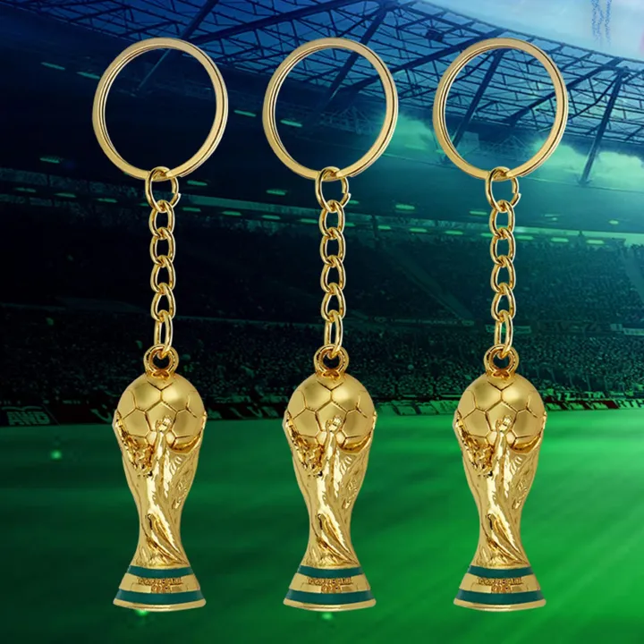 2022 Qatar Keychain Pendant Fashion Keychain Soccer Fans Souvenirs H1D6