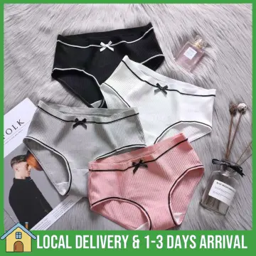 READY STOCK】Women Panties Cotton Seamless Underwear Antibacterial Panty  Spender Seluar Dalam Wanita 内裤女