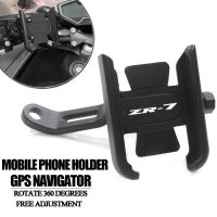 ✴✶✘ For Kawasaki ZR-7 ZR7 1999-2003 2002 2001 2000 Motorcycle CNC Aluminum Alloy Handle Bar Mobile Phone Bracket GPS Stand Holder