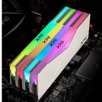 XPG RAM DDR4 D50 RGB 16GB (2x8GB) 3200MHz U-DIMM Desktop Memory White (AX4U32008G16A-DW50) Warranty Lifetime