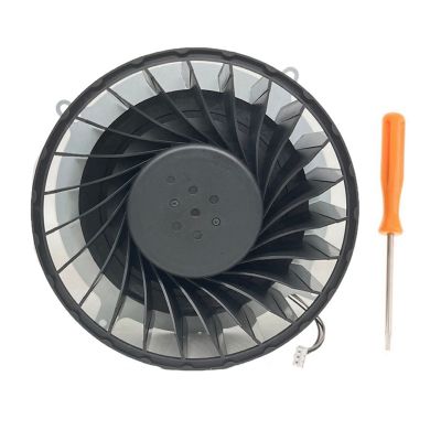 Internal Radiation Cooling Fan for PS5 Consoles 23 Blades Cooler Fan for PS5 Host 12V 1.4A