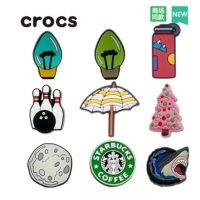 ✲卍 ใหม่ crocs jibbitz Charms / รองเท้าแตะ (คุณภาพสูง) / jibbitz Set / Microcs jibbitz /วันเกิด