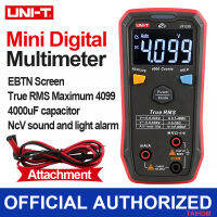 UNI-T UT123 Mini แบบพกพามัลติมิเตอร์แบบดิจิตอลในครัวเรือนขนาดกระเป๋า Multi-Tester AC DC แรงดันไฟฟ้าตัวต้านทาน NCV Function