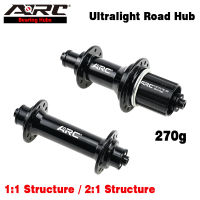 ARC 270g Ultralight Road Hub 4 pawls 48 clicks Front 100 Rear 130 NBK Bearing Hub 20 24 Holes Bicycle Hub V brake Road Bike Hub