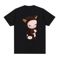 【New】Yoshitomo Nara แมวเป็ดเสื้อยืดผู้ชายผ้าฝ้ายชายเสื้อใหม่ TEE TSHIRT Tops สตรี