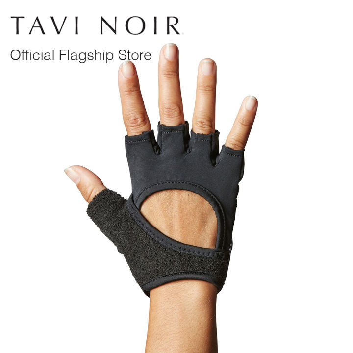 tavi-noir-แทวี-นัวร์-ถุงมือกันลื่นครึ่งนิ้ว-รุ่น-half-finger-grip-gloves