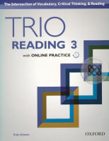Bundanjai (หนังสือเรียนภาษาอังกฤษ Oxford) Trio Reading 3 Students Book Online Practice (P)