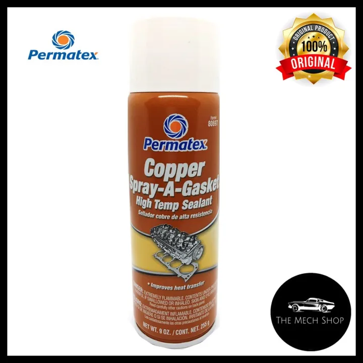 Permatex Copper SprayAGasket HiTemp Sealant 255g Lazada