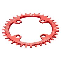 MOTSUV Mountain Bike Single-Speed Sprocket Positive and Negative Tooth Chainring 94/96BCD Chainring M4000 Crank