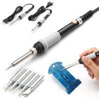 New MT223 110/220V 60W Adjustable Temperature Electric Soldering Iron Kit