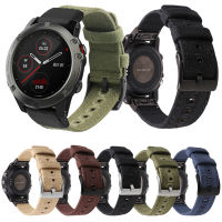 QuickFit สายนาฬิกาไนลอนสำหรับ Garmin Fenix 7 6X 6S 6 Pro 5X 5 5S 3HR สร้อยข้อมือเข็มขัด Garmin Band 22มม. 26มม. สายรัดข้อมืออุปกรณ์เสริม