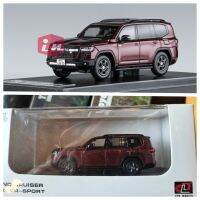 ของเล่นรุ่น Die LCD 1:64 LAND CRUISER LC300-GR SPORT 2022 - RED Diecast Model รุ่นจำกัด