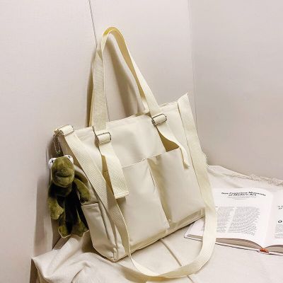 Female Bag Shoppers Simple Fashion Zipper Handbags Shoulder Waterproof Large Capacity Tote Bags 2021 Womens Brand Crossbody Cross Body Shoulder Bags