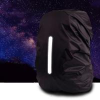 Sport Waterproof Backpack Rain Cover Night Safety Light Raincover Case Bag