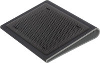 Targus Portable Lightweight Chill Mat Lap with Dual Fans Ventilation Prevents Overheating, LED USB Port, Cooling Pad for Laptop, Black/Gray (AWE55US)